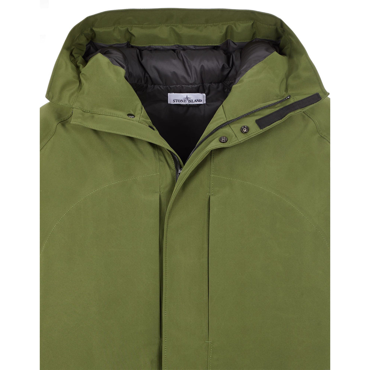 Stone Island 3L Gore Tex Down Jacket in Olive