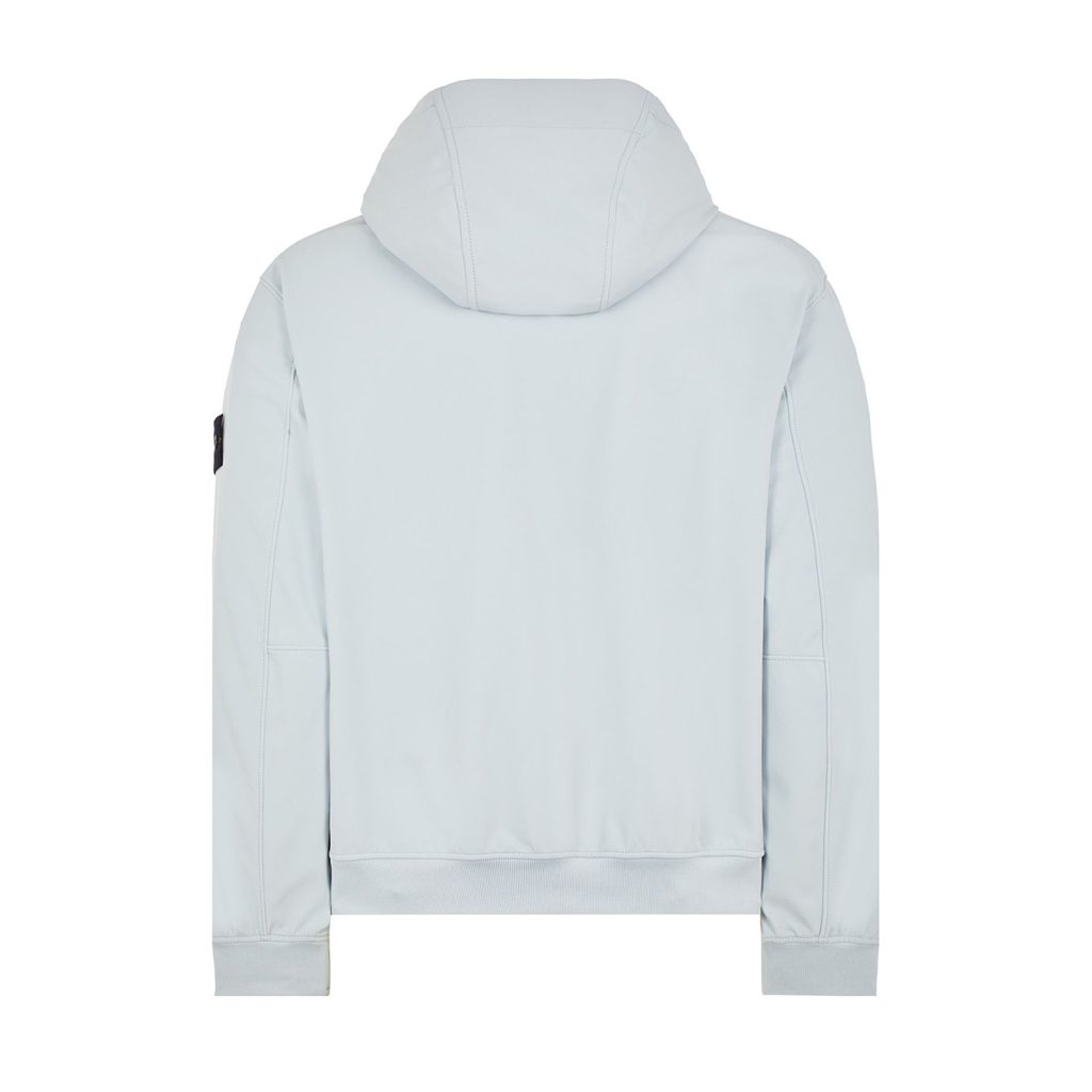 Stone island soft shell baby blue online