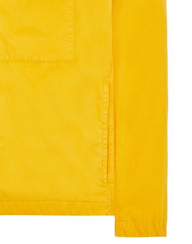 Stone island yellow on sale overshirt