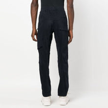 Load image into Gallery viewer, Cp Company Regular Fit Stretch Sateen Stretch Lens Cargo Pants in Navy
