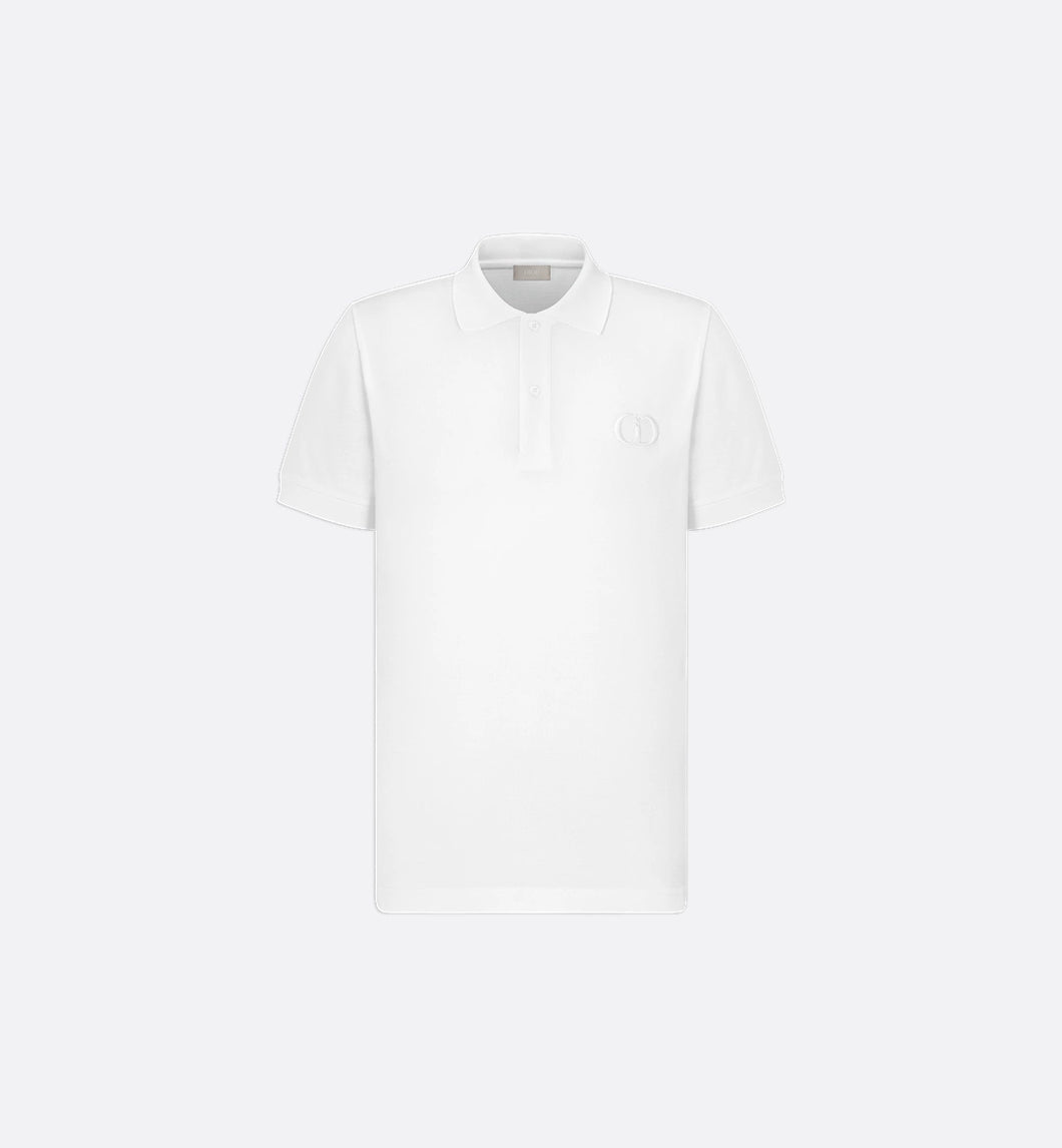 Dior Icon Polo Shirt In White