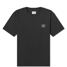 Load image into Gallery viewer, Cp Company Small Stitch Logo T-Shirt 048 In Black
