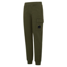 Load image into Gallery viewer, Cp Company Junior Lens Jogging Bottoms Ivy Green
