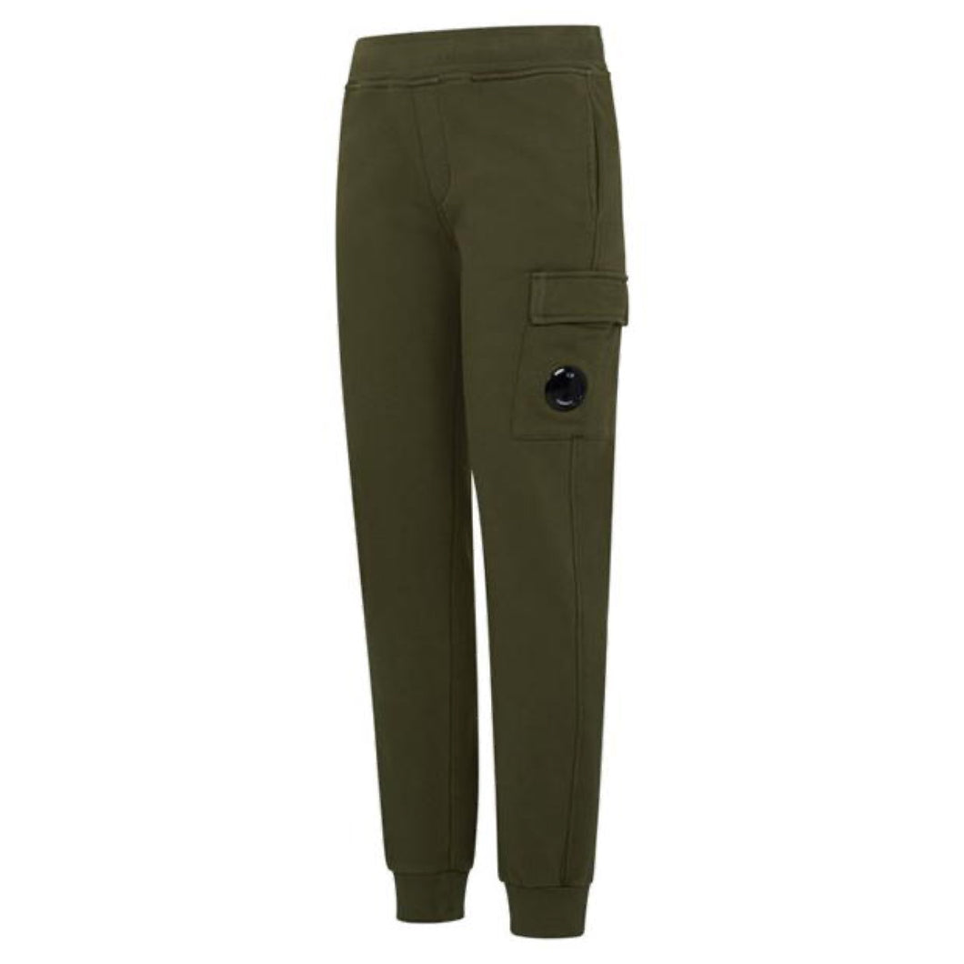 Cp Company Junior Lens Jogging Bottoms Ivy Green