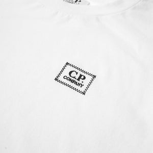 Cp Company Small Stitch Logo T-Shirt 048 In White