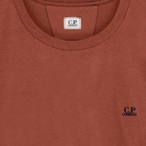 Cp Company Small Logo T-Shirt In Henna