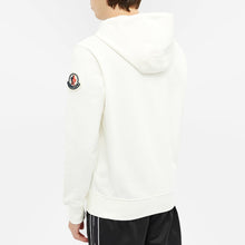 Load image into Gallery viewer, Moncler Wave Logo Overhead Hoodie In White
