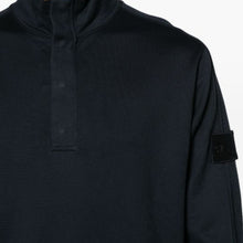 Load image into Gallery viewer, Stone Island Ghost High Neck Sweatshirt In Navy
