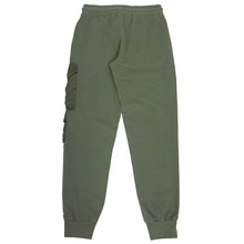 Load image into Gallery viewer, Cp Company Junior Mixed Lens Jogging Bottoms in Bronze Green
