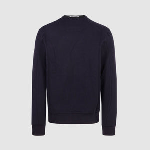 Cp Company Diagonal Raised Lens Sweatshirt in Navy (Pre-Order: Due Approx. 28th Feb)