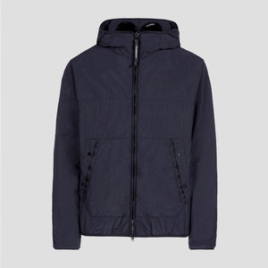 Cp Company G.D.P Polartec Goggle Jacket In Navy