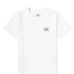 Cp Company Small Stitch Logo T-Shirt 048 In White