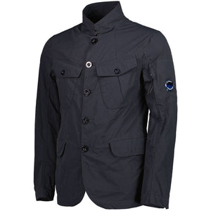 Cp Company X Armani Dyshell Jacket In Navy