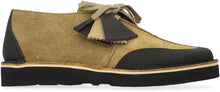 Load image into Gallery viewer, Cp Company X Clarks Desert Trek Leather Suede Shoes In Dark Khaki
