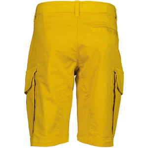 Cp Company Junior Stretch Gabardine Lens Cargo Shorts in Golden Nugget