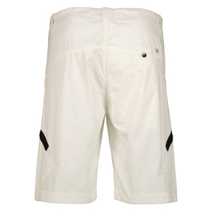 Cp Company Rip-Stop Cargo Bermuda Shorts In White