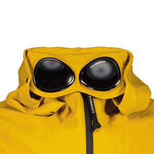 Cp Company Gore-Tex Infinium Goggle Jacket In Golden Nugget