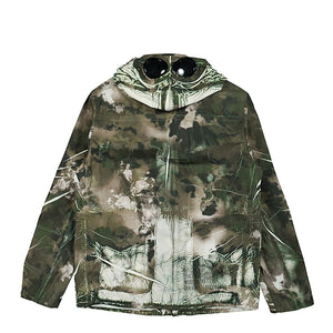 Cp Company Tracery La Mille Watchviewer Goggle Jacket In Ivy Green