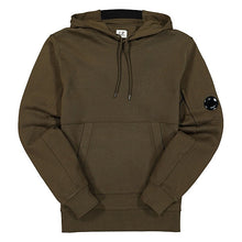 Load image into Gallery viewer, Cp Company Heavy Lens Overhead Hoodie In Ivy Green
