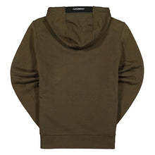 Load image into Gallery viewer, Cp Company Heavy Lens Overhead Hoodie In Ivy Green
