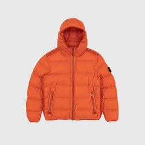 Stone Island Seamless Tunnel Nylon Down-Tc Jacket In Orange