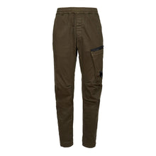 Load image into Gallery viewer, Cp Company Sateen Stretch Cargo Pants In Ivy Green
