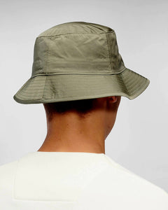 CP Company Chrome-R Bucket Hat In Bronze Green