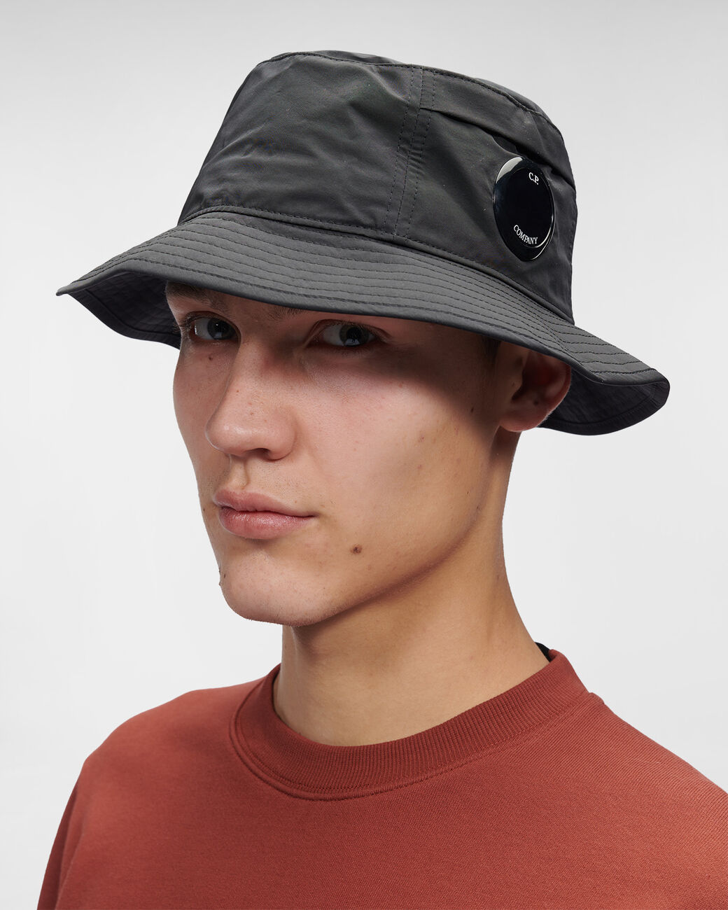 CP Company Chrome-R Lens Bucket Hat In Black – TET Clothing