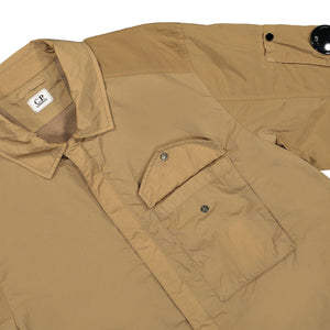 Cp Company Chrome-R Overshirt In Lead Grey (Pre-Order: Due Approx. 28th Feb)