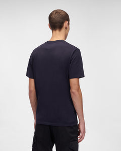 Cp Company Tonal Logo T-Shirt In Black