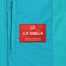 Load image into Gallery viewer, Cp Company Goggle Soft Shell Jacket In Tile Blue
