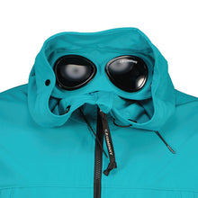 Load image into Gallery viewer, Cp Company Goggle Soft Shell Jacket In Tile Blue
