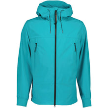 Load image into Gallery viewer, Cp Company Goggle Soft Shell Jacket In Tile Blue
