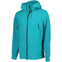 Load image into Gallery viewer, Cp Company Goggle Soft Shell Jacket In Tile Blue
