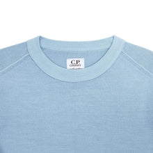 Load image into Gallery viewer, Cp Company Junior Fine Wool Knit In Blue 051
