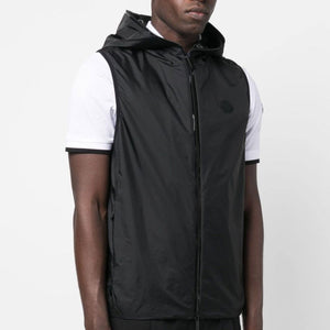 Moncler Pakito Lightweight Gilet In Black