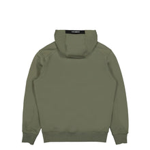 Load image into Gallery viewer, Cp Company Heavy Lens Overhead Hoodie In Bronze Green
