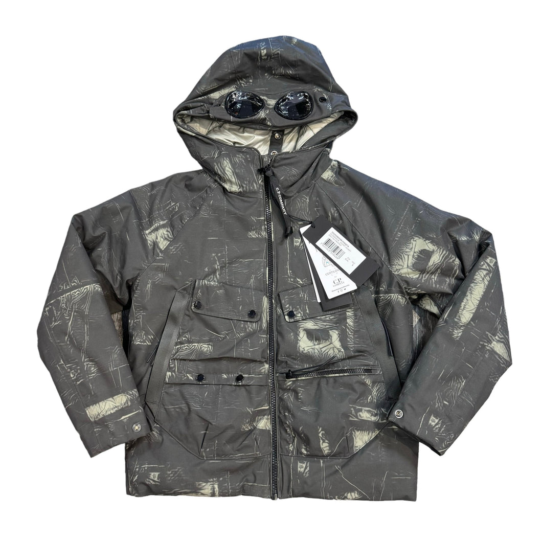 Cp Company Junior Padded Protek Goggle Jacket In Grey