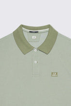 Load image into Gallery viewer, Cp Company Tacting Piquet Logo Polo Shirt In Bronze Green
