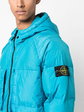 Load image into Gallery viewer, Stone Island Garment Dyed Crinkle Reps R-Ny Down Jacket In Avio Blue
