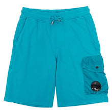 Load image into Gallery viewer, Cp Company Junior Mixed Lens Shorts In Tile Blue
