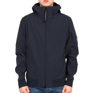 Cp Company Shell-R Lens Jacket In Navy