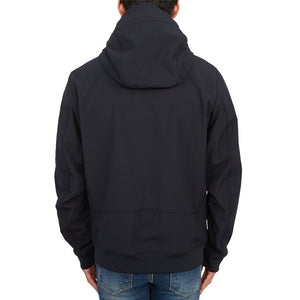 Cp Company Shell-R Lens Jacket In Navy