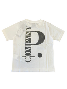 Cp Company Junior 049 T-Shirt In White