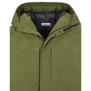 Stone Island 3L Gore-Tex Down Jacket in Olive