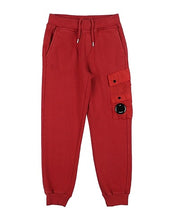 Load image into Gallery viewer, Cp Company Junior Mixed Lens Joggers In Red
