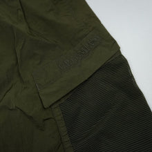 Load image into Gallery viewer, Cp Company Chrome Flatt Nylon Embroided Mesh Pocket Swimshorts In Burnt Olive
