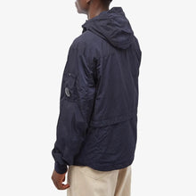 Load image into Gallery viewer, Cp Company Chrome-R Hooded Overshirt Navy
