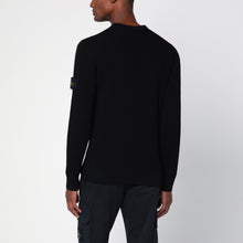 Load image into Gallery viewer, Stone Island Rws Ribbed Sweatshirt Black
