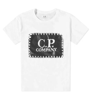 Cp Company Junior Stamp T-Shirt White